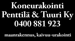 Koneurakointi Penttilä & Tuuri Ky logo